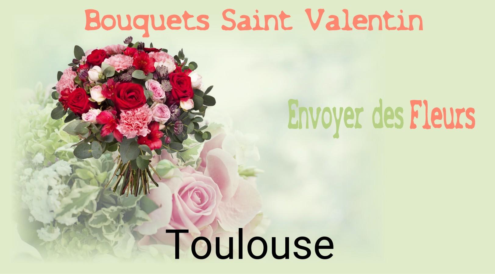 Roses de Saint-Valentin livrées à Toulouse